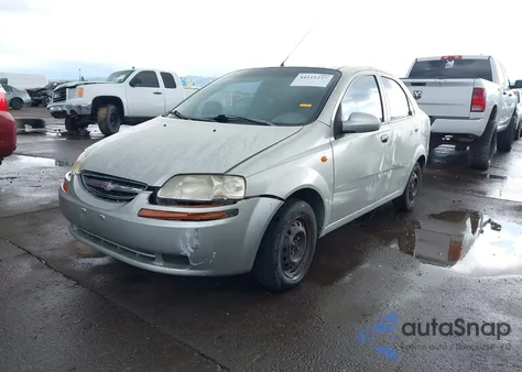 2004 Chevrolet Aveo from USA, damaged, VIN KL1TD52604B193137